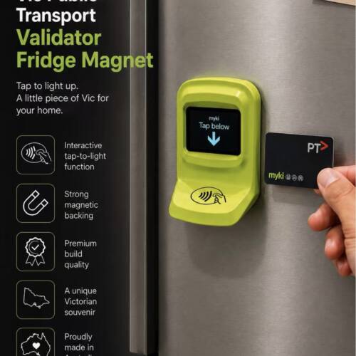 Vic Card Tap Fridge Magnet
